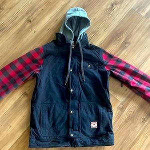 Burton men’s large snowboarding jacket